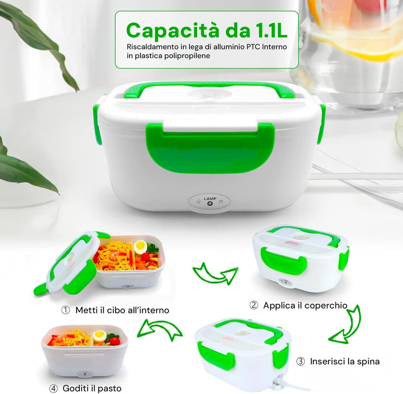Lunch Box Elettrica · Pasto Caldo Ovunque